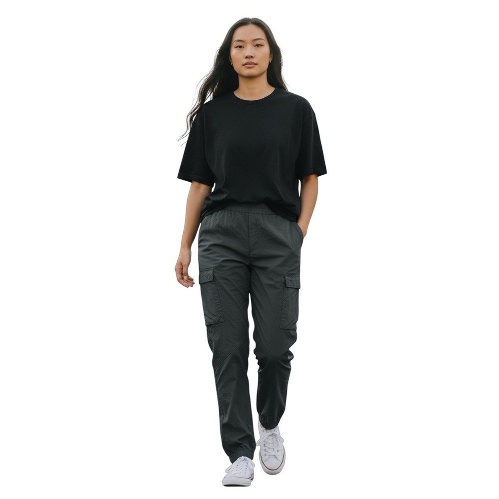 prAna Women's ReZion Cargo‎ Jogger Pants XS Black Nylon Outdoor Travel Hiking